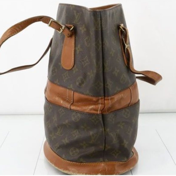 Louis Vuitton Monogram Bucket GM USA Vintage Tote Bag - Picture 13 of 16